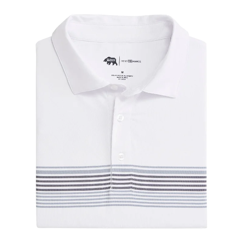 Men's Breathable Cotton T-Shirt -Prestwick Printed Performance Polo