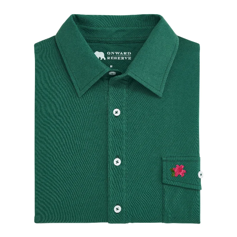 Men's Organic Cotton T-Shirt -Old School Azalea Polo