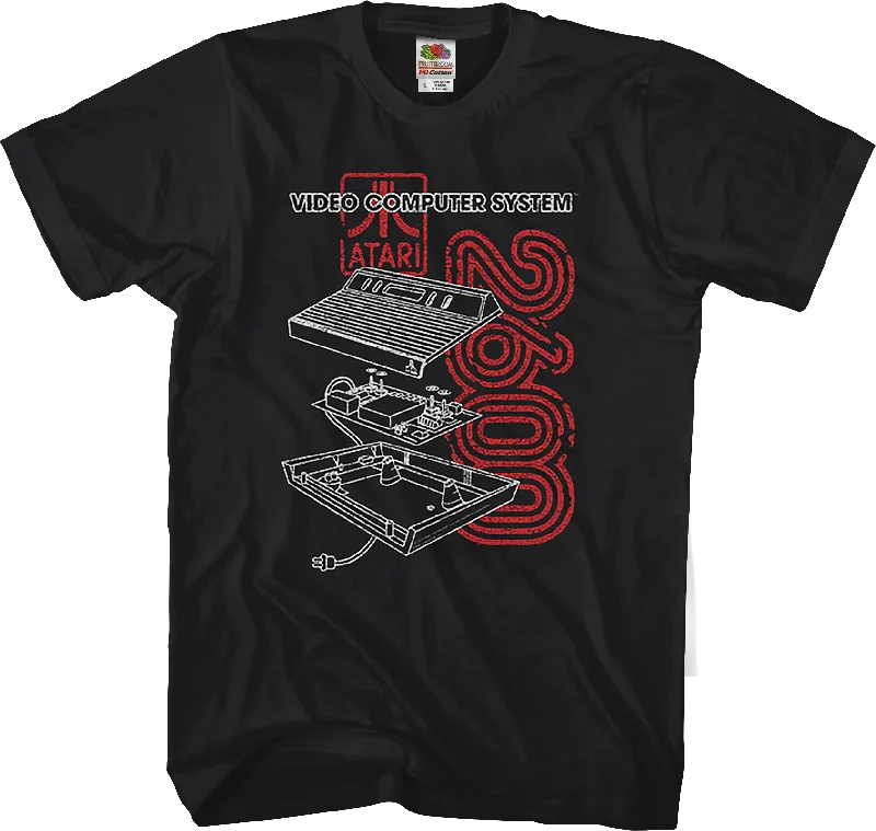 Atari 2600 Video Computer System T-Shirt