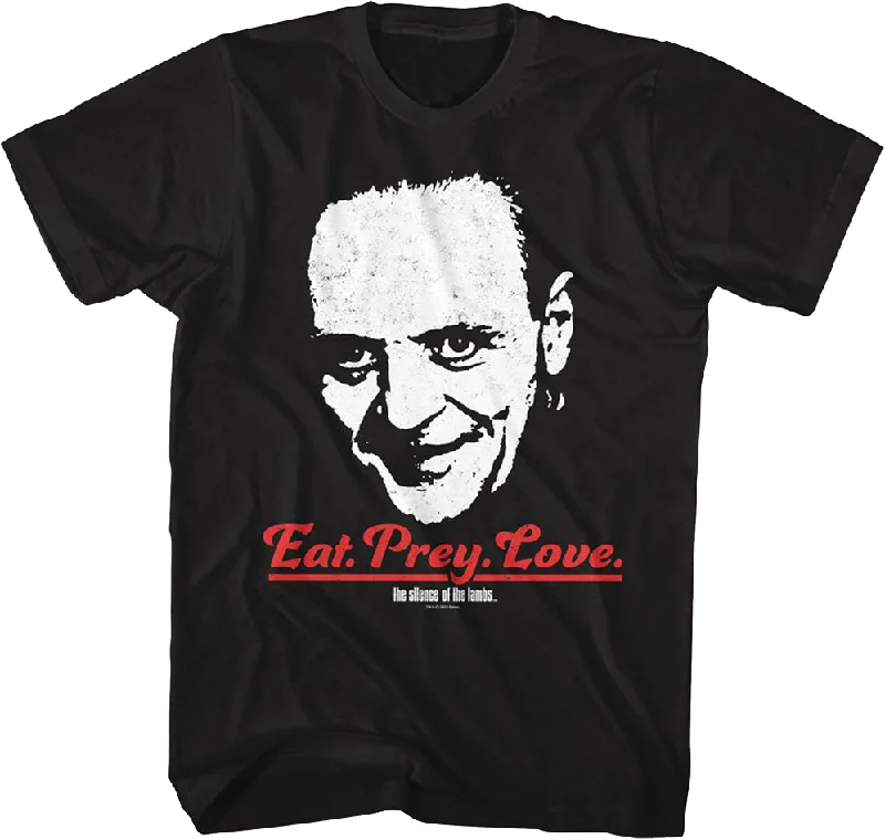 Eat Prey Love Silence of the Lambs T-Shirt