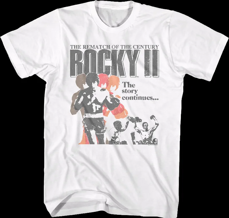 The Story Continues Rocky II T-Shirt