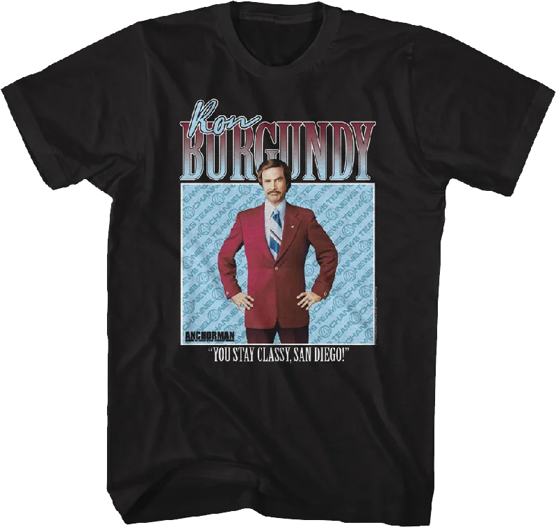 You Stay Classy San Diego Anchorman T-Shirt