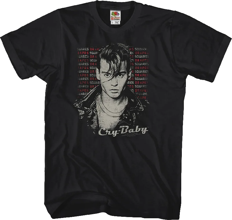 Drapes and Squares Cry-Baby Shirt