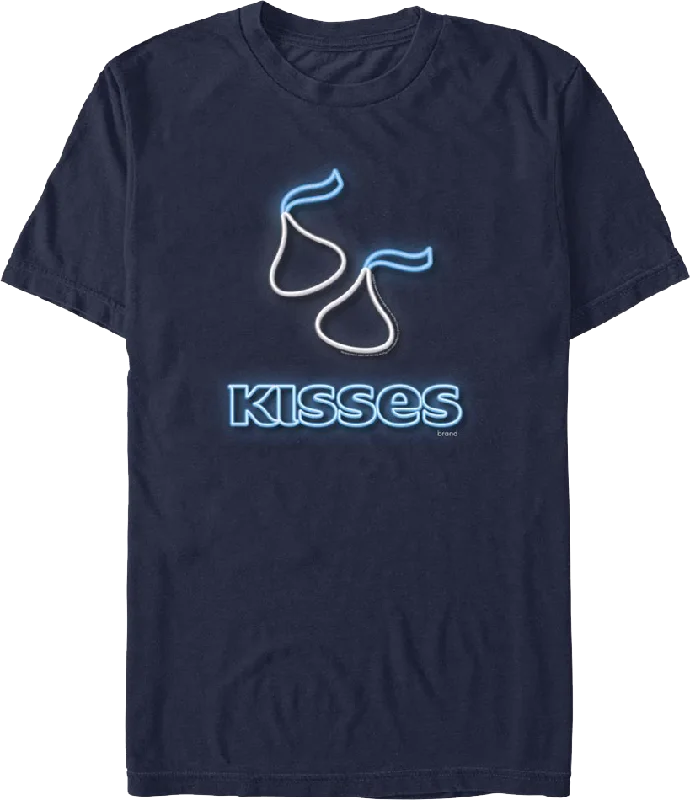 Neon Kisses Hershey's T-Shirt