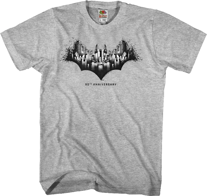 80th Anniversary Batman T-Shirt