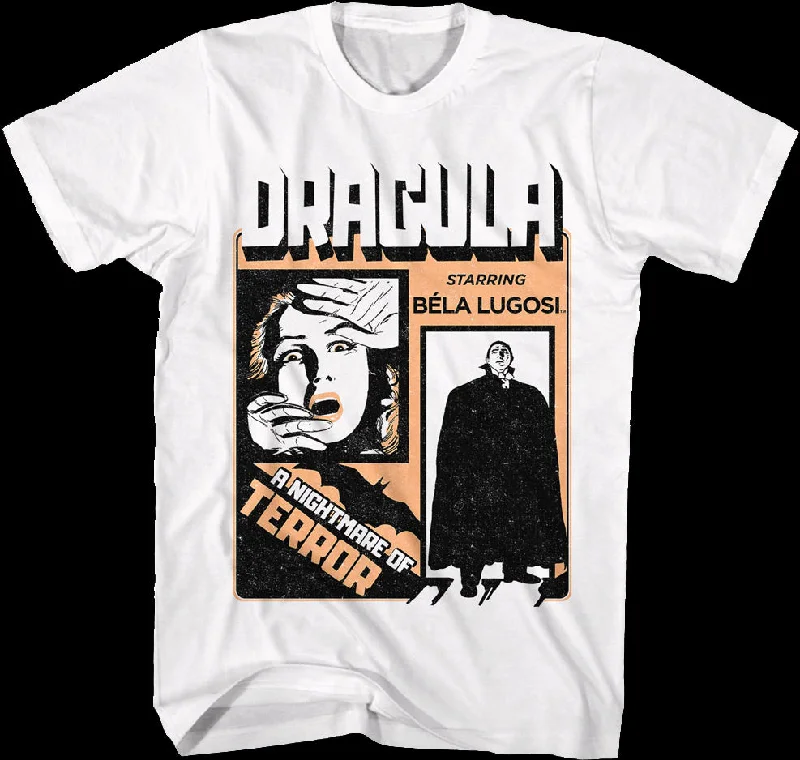 Dracula A Nightmare Of Terror Bela Lugosi T-Shirt