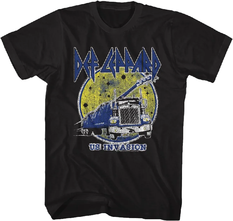 US Invasion Def Leppard T-Shirt