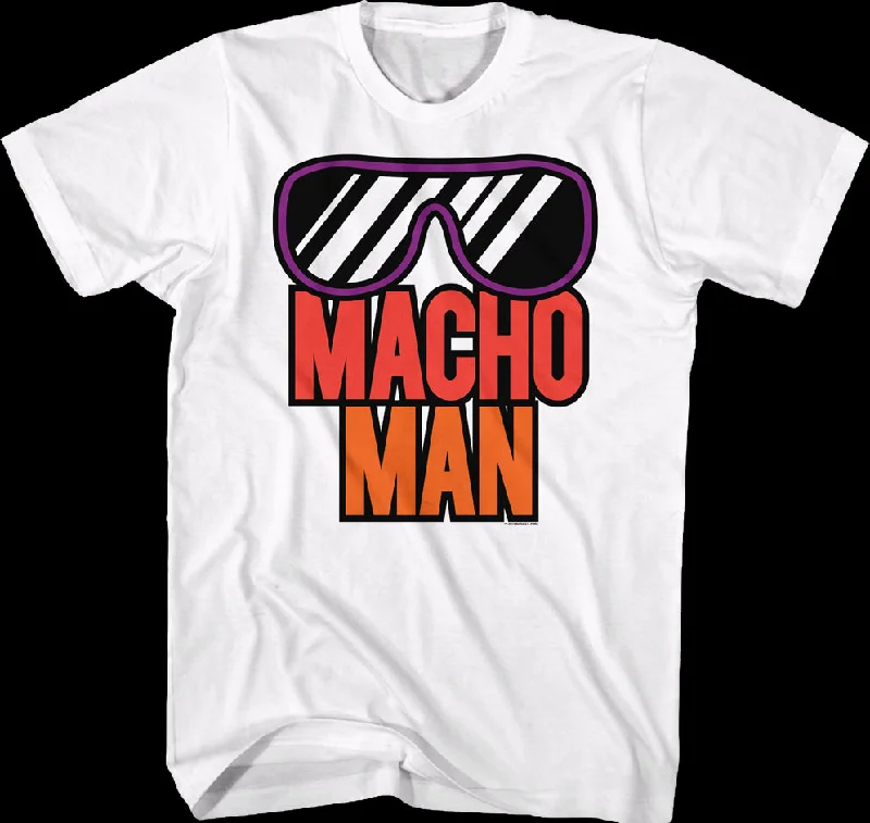 Retro Sunglasses Macho Man Randy Savage T-Shirt