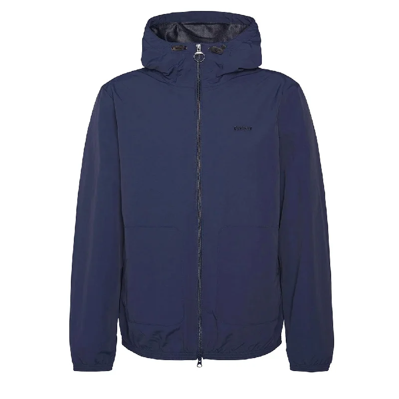 Men's summer bomber jacket-Barbour Berwick Showerproof Jacket Classic Navy