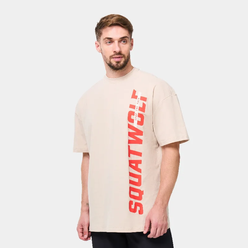 Core Oversize Graphic Tee - Silver Lining