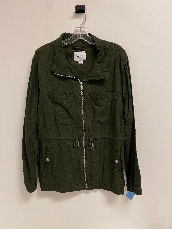 Men's modern fleece coat-Jacket Utility By Old Navy In Green, Size: Xl