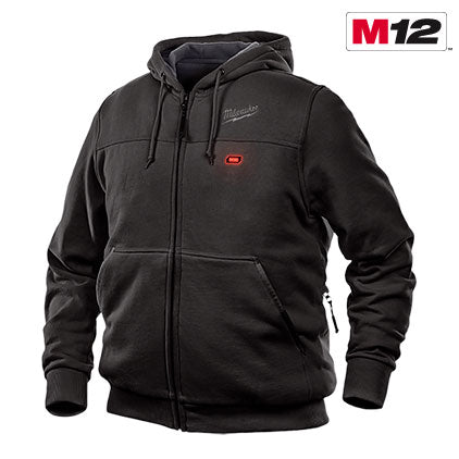 Men's breathable hoodie-M12 Heated Hoodie Kit - Black Large