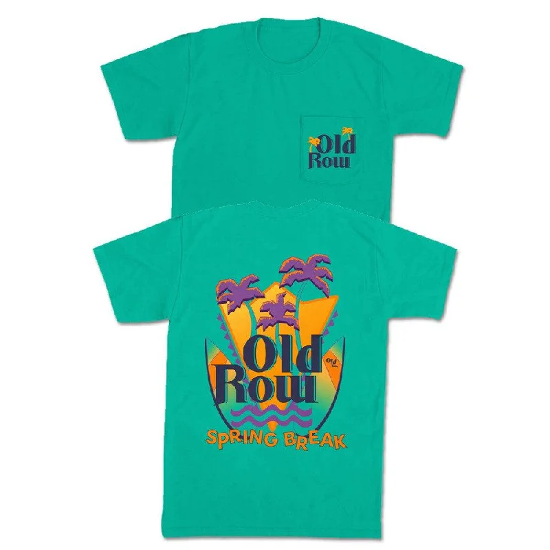 Spring Break Surf Club Pocket Tee