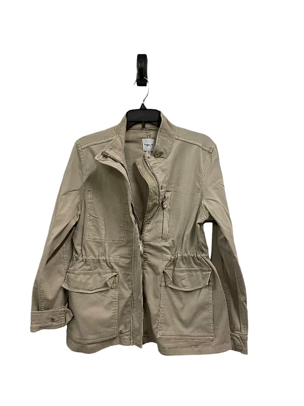 Men's weather-resistant jacket-Jacket Utility By Kensie In Tan, Size: S