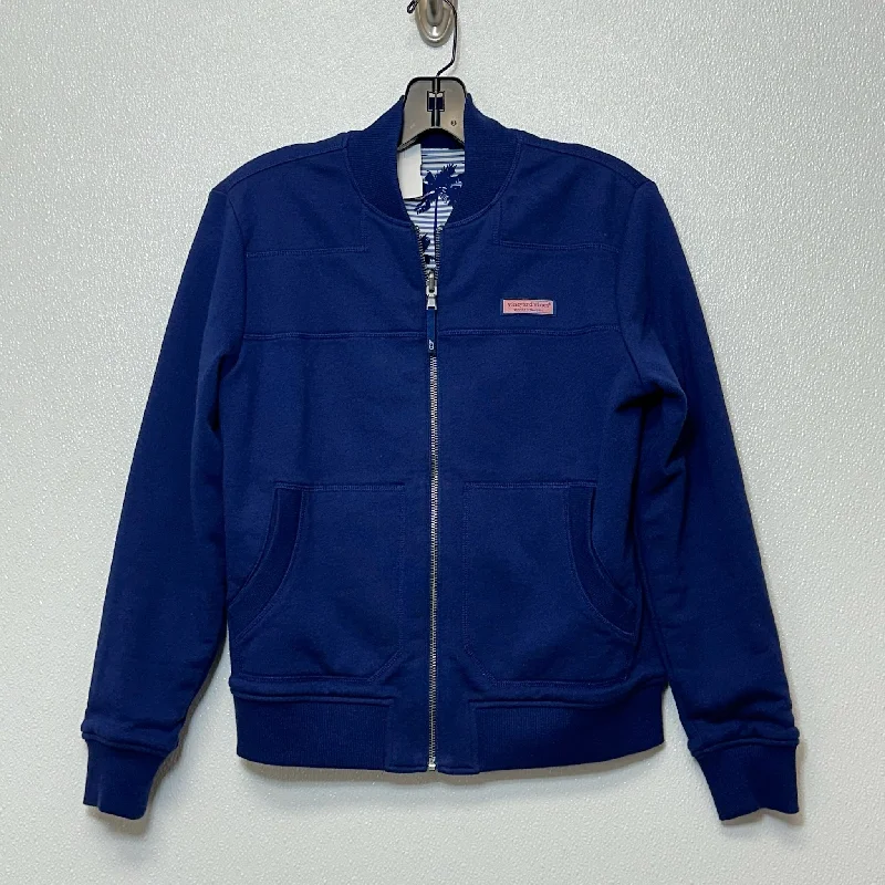 Men's sporty running jacket-Jacket Other By Vineyard Vines In Navy, Size: M