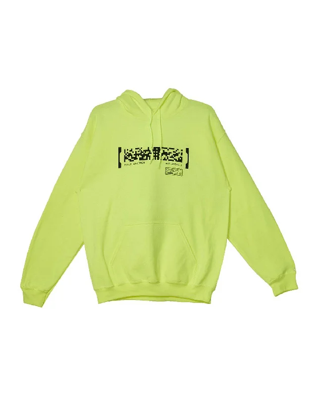 Men's construction hoodie-Blank State Men's Replicant Hoodie in Neon