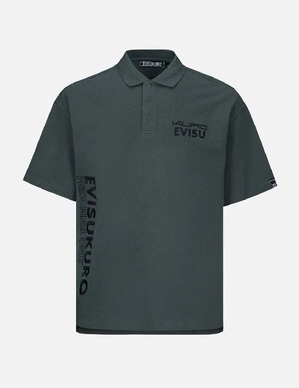 Men's basic polo shirt-Logo Embroidery Polo Shirt