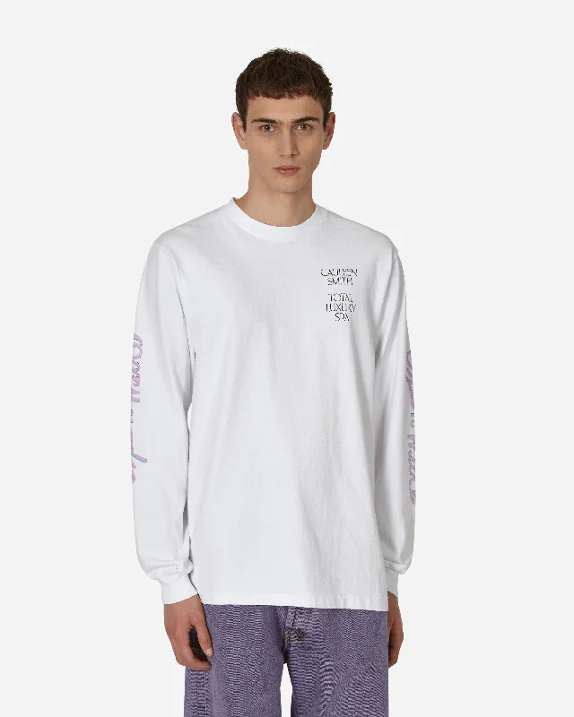 Cauleen Smith Open Wide Longsleeve T-Shirt White