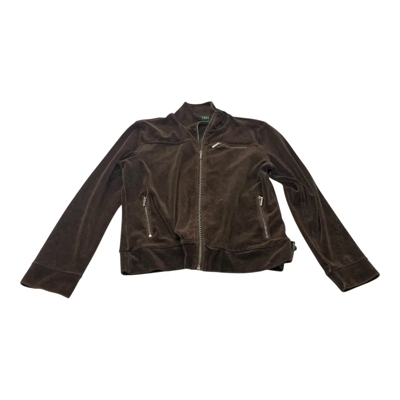 Men's relaxed fit windbreaker-Jacket Other By Ralph Lauren In Brown, Size: M