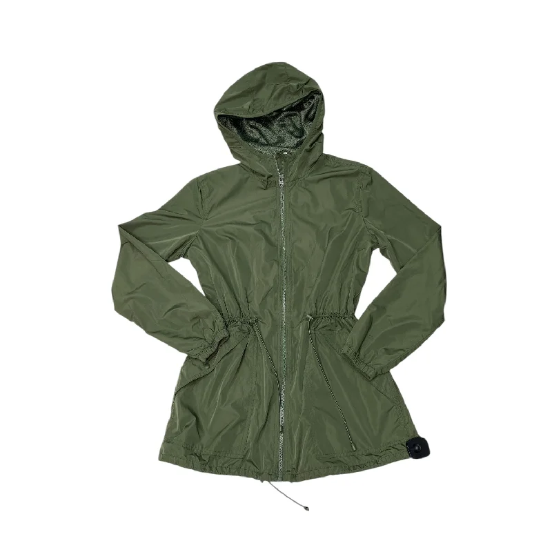 Men's quick-dry trench coat-Jacket Windbreaker By Old Navy In Green, Size: S