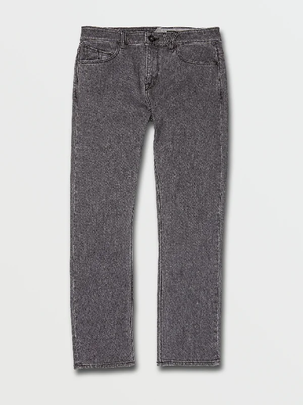 Men's modern travel pants-Solver Modern Fit Jeans - Easy Enzyme Grey