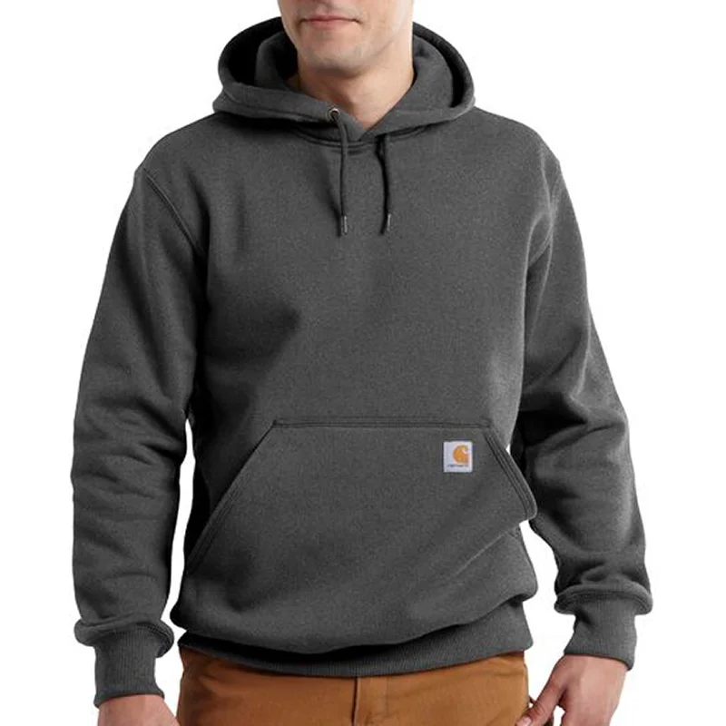 Men's smart casual hoodie-Carhartt Men's Rain Defender® Loose Fit Heavyweight Sweatshirt