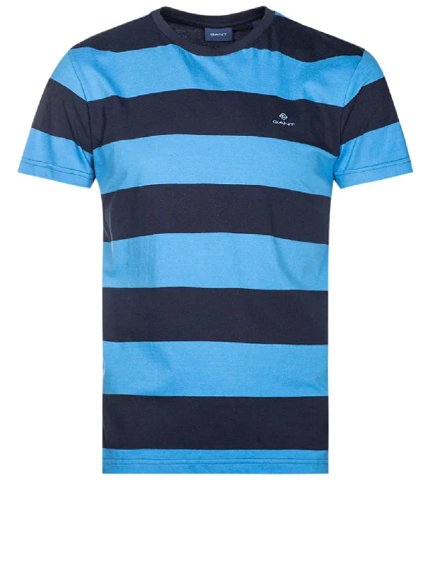 Barstripe Short Sleeve T-shirt Day Blue