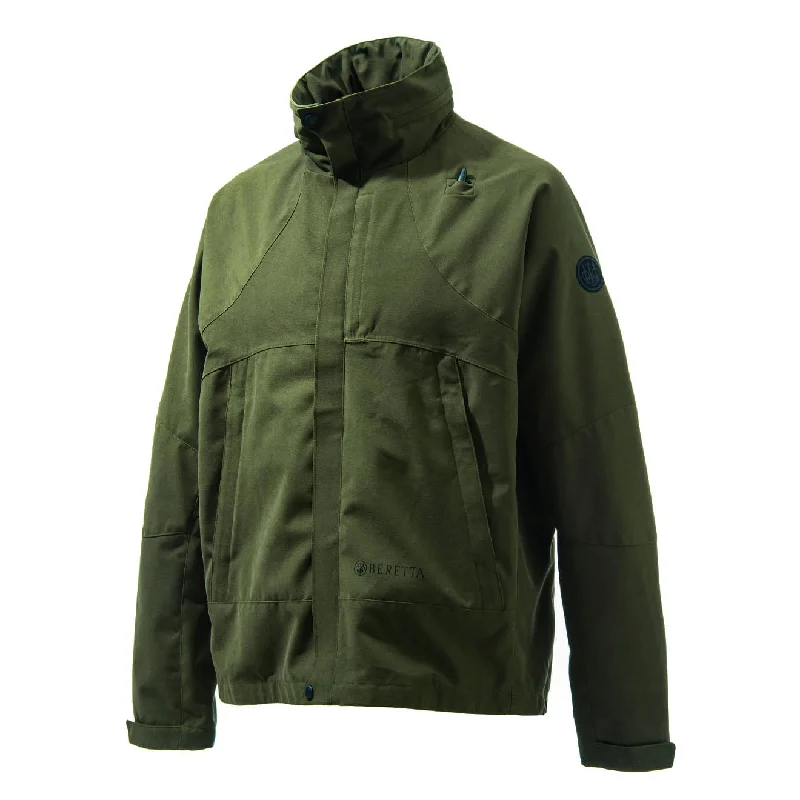 Men's weather-resistant trench coat-Beretta Lite WP Jacket Green