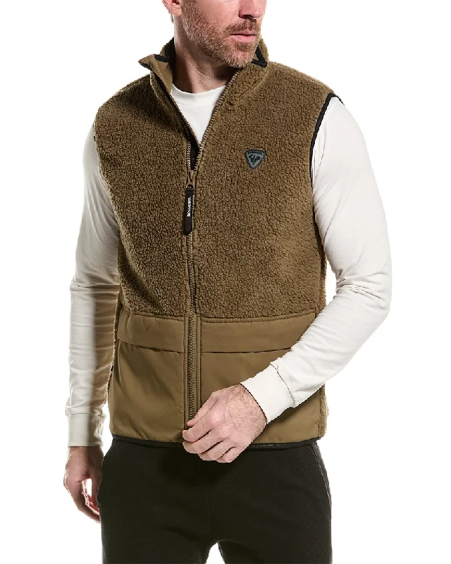 Men's sustainable windbreaker-Rossignol Fleece Vest