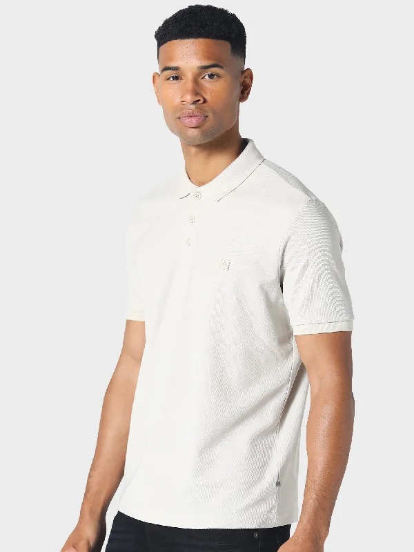 Men's bold polo shirt-Panns Plaster Polo Shirt