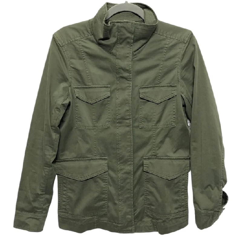 Men's breathable raincoat-Jacket Utility By Banana Republic In Green, Size: Xs