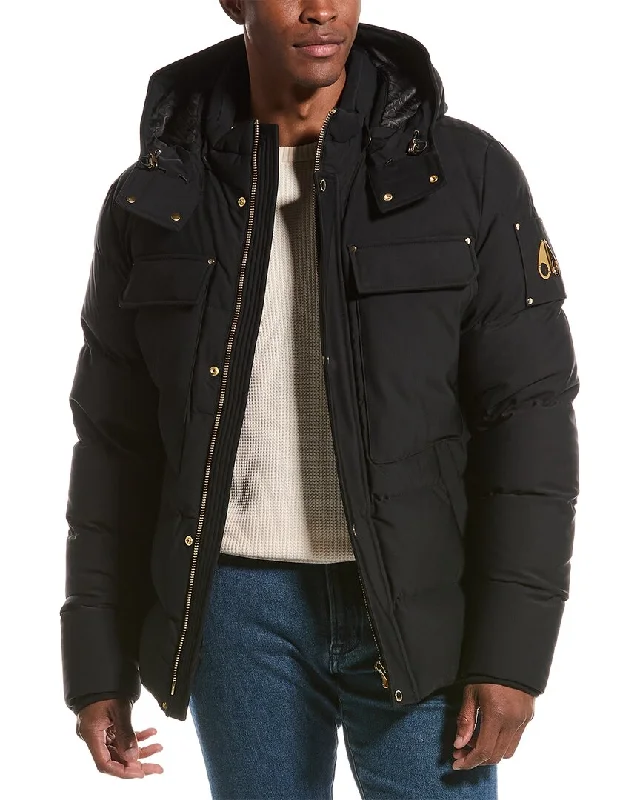 Men's quick-dry utility jacket-Moose Knuckles Skillman Down Coat