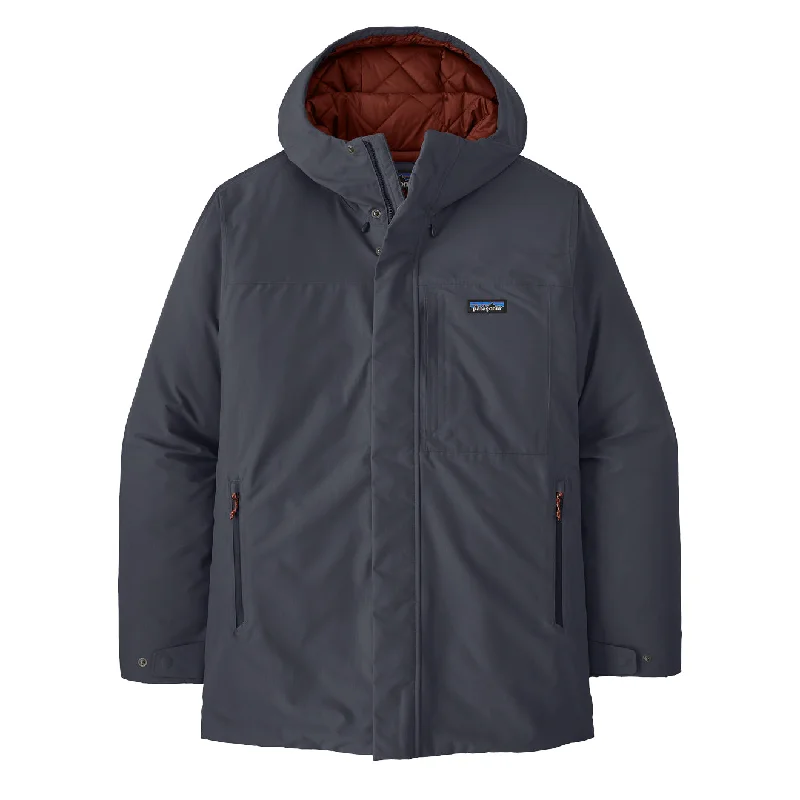 Men's breathable raincoat-Patagonia Windshadow Parka Smolder Blue