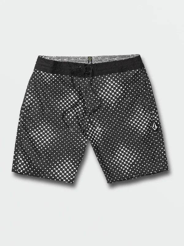 Men's tailored shorts-Portal Stoney Trunks - Black