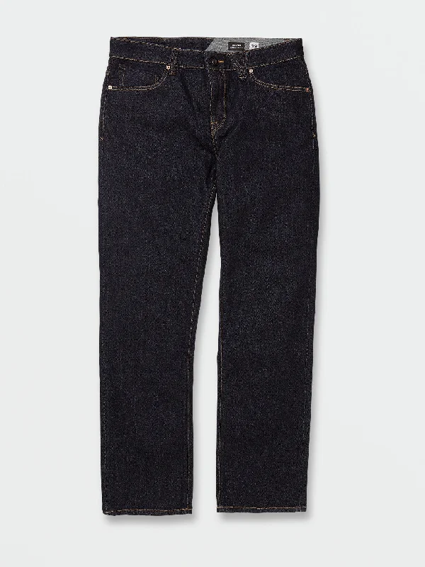 Men's sustainable work pants-V Solver Stretch Jeans - Rinsed Indigo