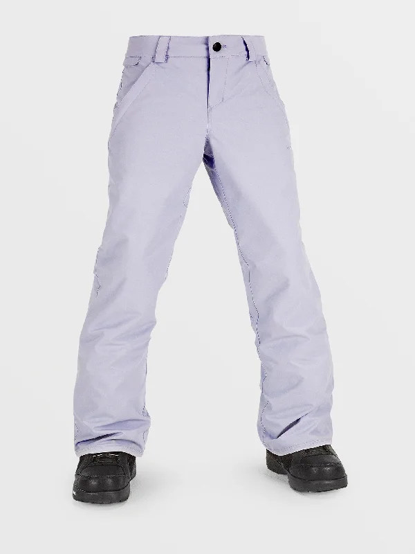 Men's weather-resistant casual pants-Kids Frochickidee Insulated Pants - Lilac Ash