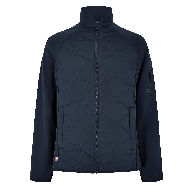 Men's tech-fabric utility jacket-Dubarry Atlantica Jacket Navy