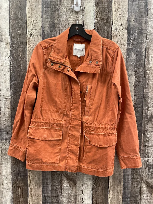 Men's wrinkle-resistant utility coat-Jacket Other By Madewell In Orange, Size: S