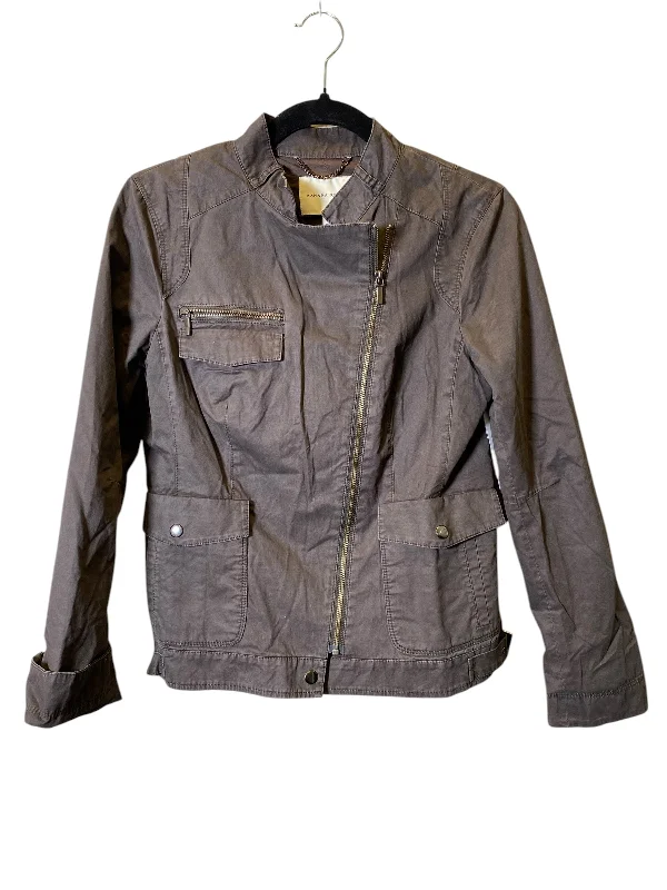 Men's adventure-ready bomber jacket-Jacket Other By Banana Republic In Brown, Size: S