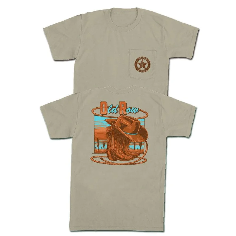 The Western Cowboy Pocket Tee