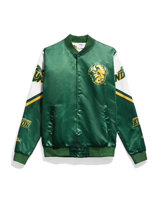 Men's weatherproof utility jacket-NDSU Bison Satin Jacket