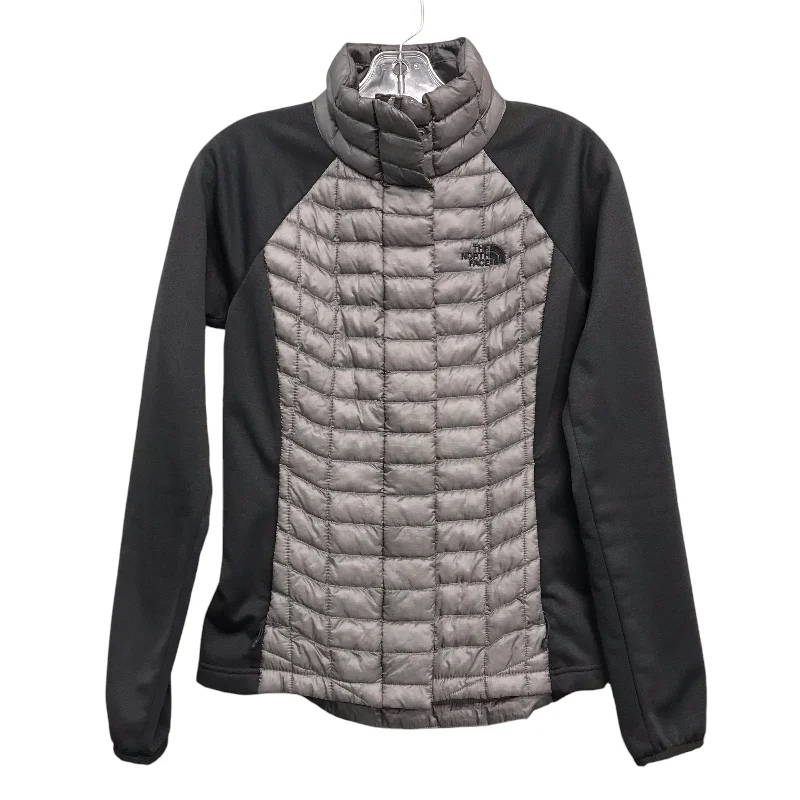 Men's adventure-ready trench coat-Jacket Puffer & Quilted By The North Face In Grey, Size:Xs