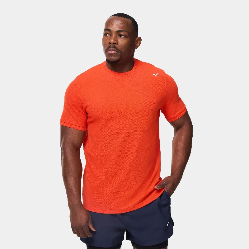 Core Crew Cut Tee - Orange.Com