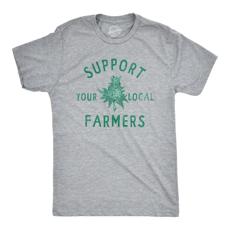 Support Your Local Farmers Men's T Shirt