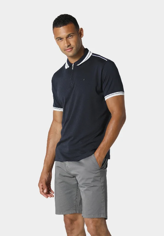 Men's affordable polo shirt-Jayson Navy Polo Shirt