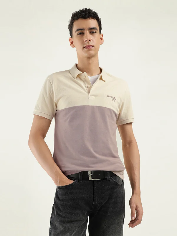 Men's Colorblock Polo T-Shirt