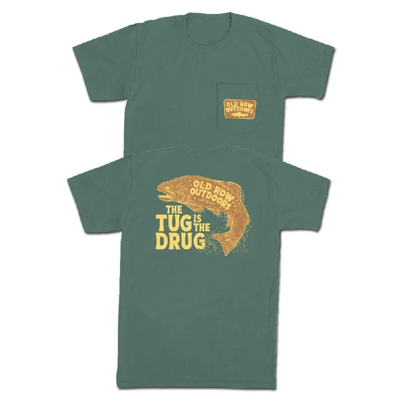 The Tug Is The Drug Pocket Tee