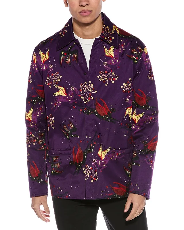 Men's performance rain jacket-Valentino Utopia World Blazer