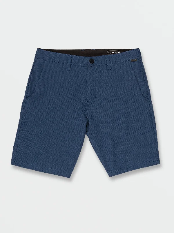 Men's durable shorts-Frickin Cross Shred Slub Shorts - Baja Indigo