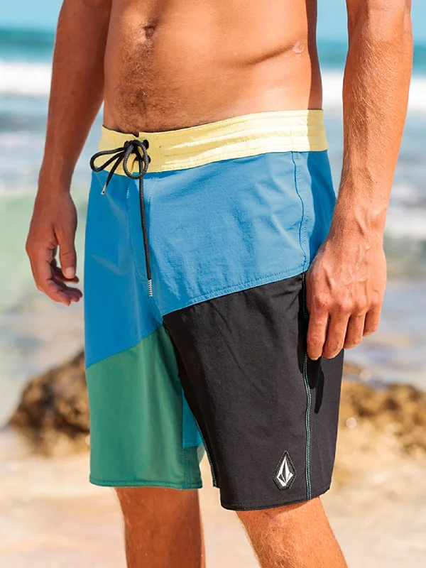 Men's trendy shorts-Halved Liberator Trunks - Maliblue